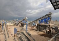 Дробильно-сортировочный комплекс в Долгопрудном представляет из себя целый перерабатывающий завод Рециклинг