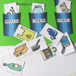 Рисунок Сортировка и Переработка Мусора